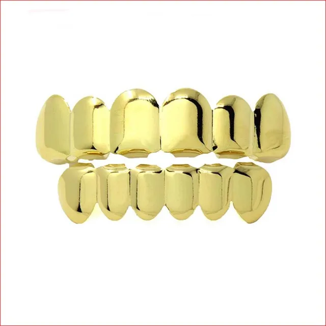 Plain Golden Gleam Grillz