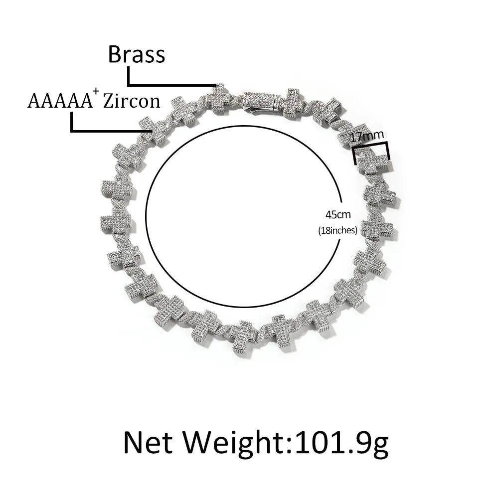 IOTF Cross-Twist Link Chain