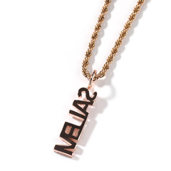 IOTF Custom Vertical Letter Pendant